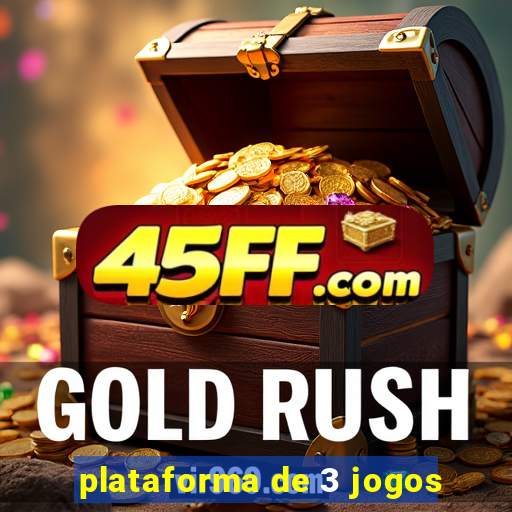 plataforma de 3 jogos